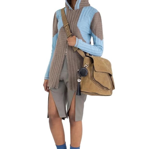 Kiko kostadinov Dakota 키코 다코타 니트 후드집업