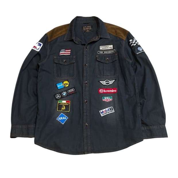 레이싱 커스텀 워크 셔츠 