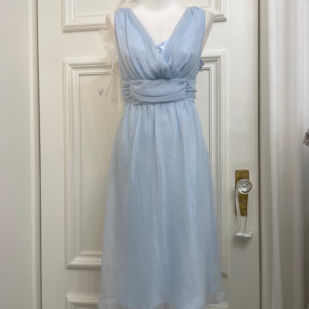 sky blue draping summer princess opc