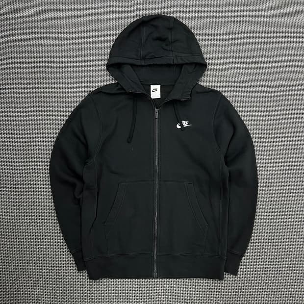 나이키 블랙 후드집업
