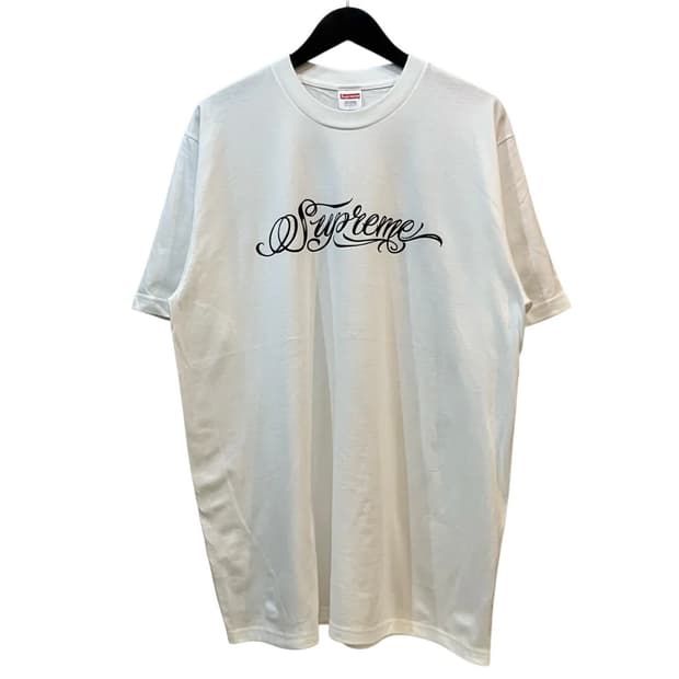Supreme 24AW Script Tee 반소매 T셔츠 
