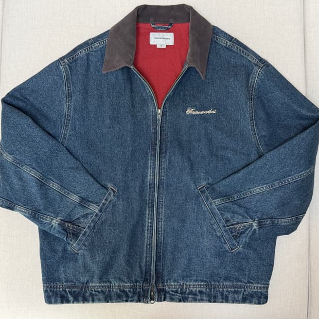 디스이즈네버댓 데님 워크자켓 M 인디고