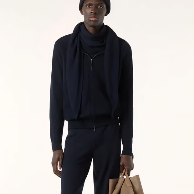 로로피아나 캐시미어 & 실크 신상 후드집업