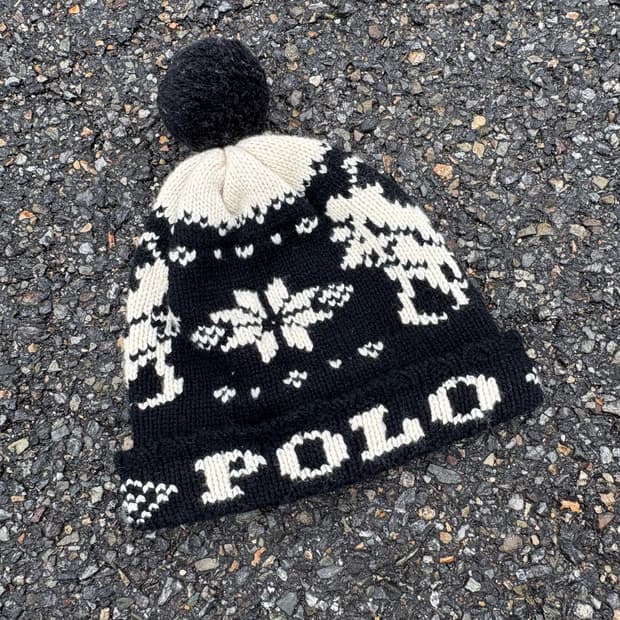 폴로 랄프로렌 일본판 방울비니