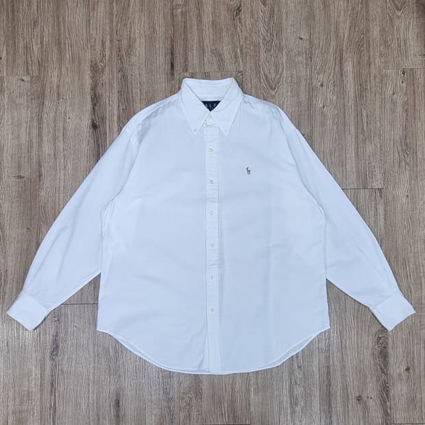 랄프로렌 90s 멀티포니 셔츠 xl _ 여성