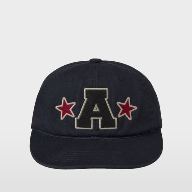 [aeae] WASHED CAPITAL LOGO CAP [NAVY]