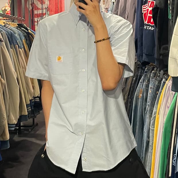 [IM] carhartt 칼하트 소라 반팔셔츠
