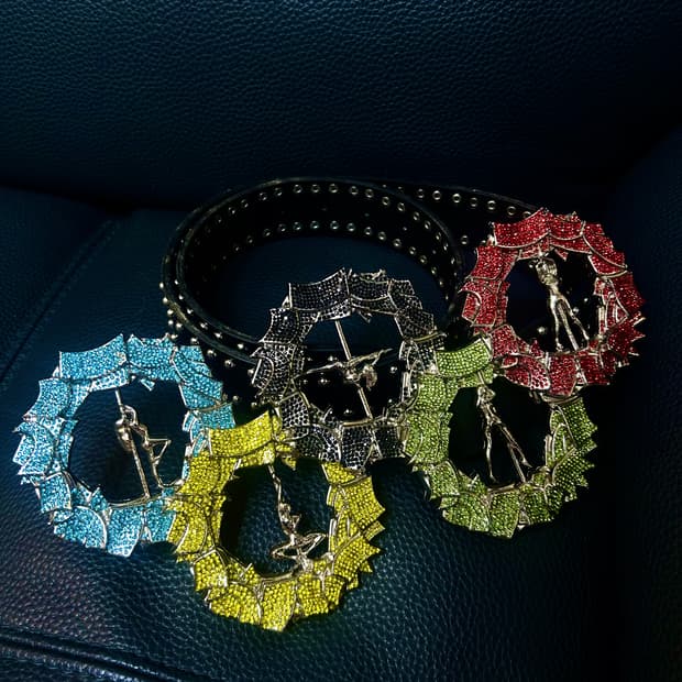 Lowheads ‘STRIPLYPICS’ Belt