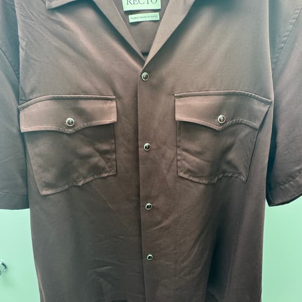 렉토 25ss 캠프 웨스턴셔츠 s size