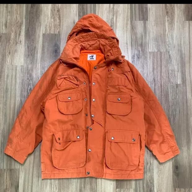 이세이 미야케 멀티 포켓 파카 점퍼 자켓 sporting gear hai