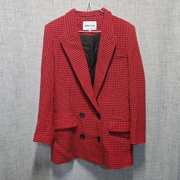 빔바이롤라 레드 하운드투스 자켓 