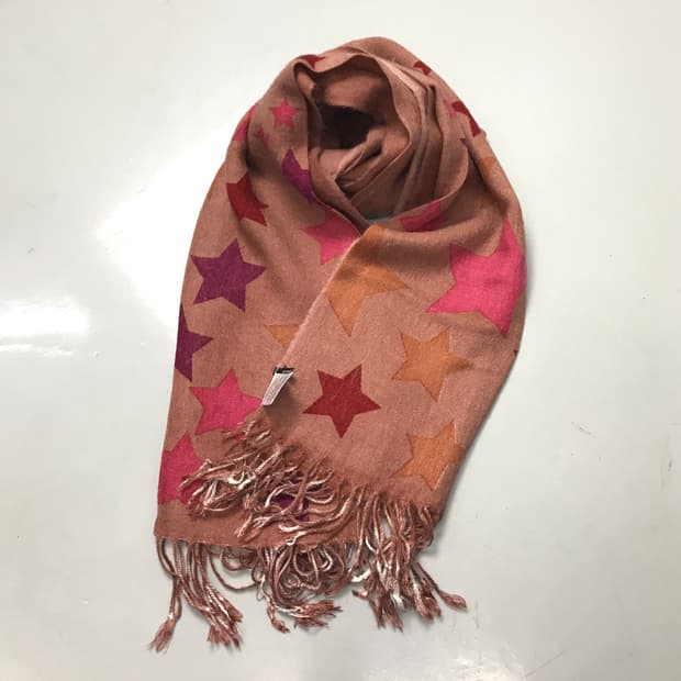 Beams Heart Multi-Color Star Scarf