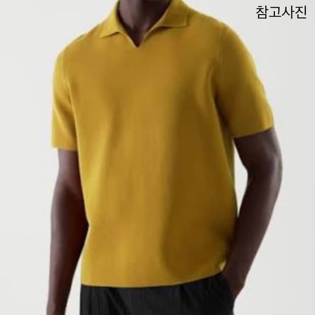 COS 코스 오픈컬러 니티드 폴로셔츠 L