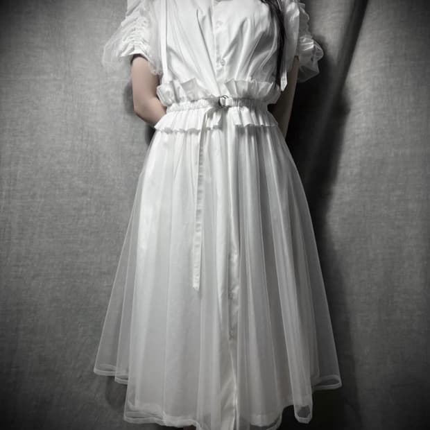 Noir Kei Ninomiya 22SS Tulle dress