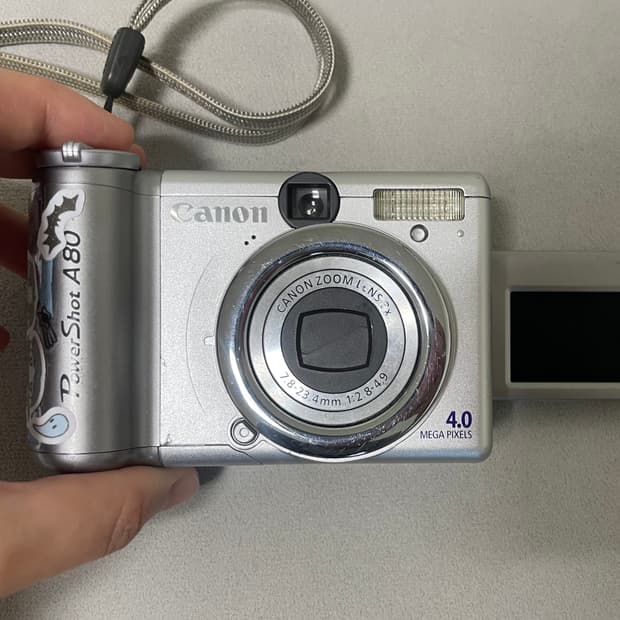 Canon powershot a80
