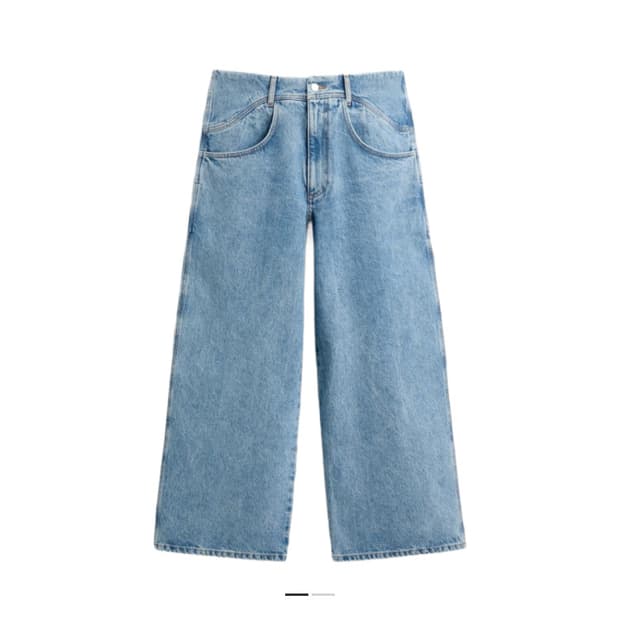 (44) 자라 X 나누시카 와이드 데님