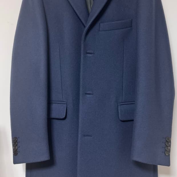 [50] 아크네 스튜디오 가렛 코트 네이비 (실착 5회 미만)