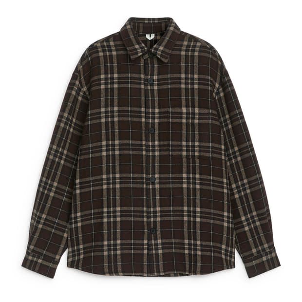 아르켓 릴랙스드 울 블렌드 셔츠 50