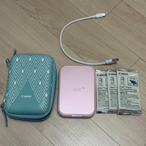 캐논 인스픽 P2 미니 프린터