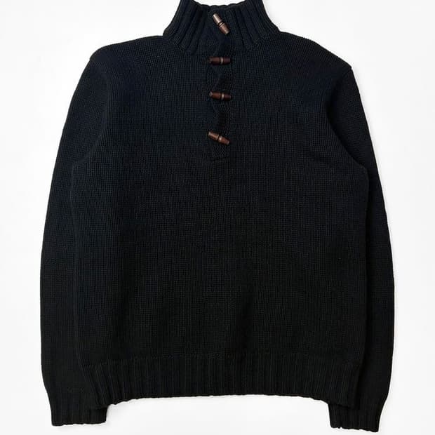 폴로 랄프로렌 90s 벌키 울 더플 니트 PN5033