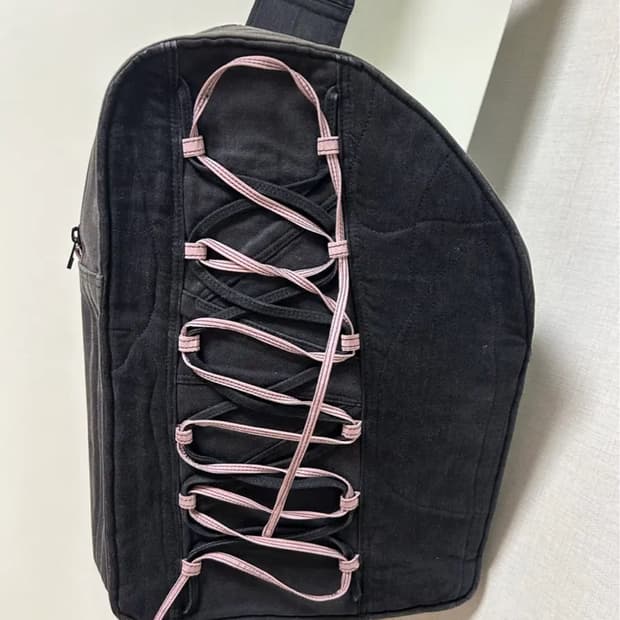 cdy 핸드오더메이드 백팩 빈티지 가방
