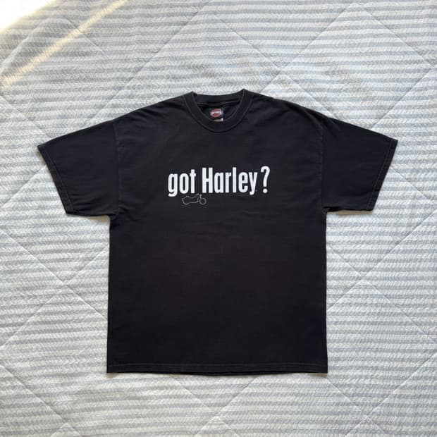 빈티지 할리데이비슨 got harley 티셔츠