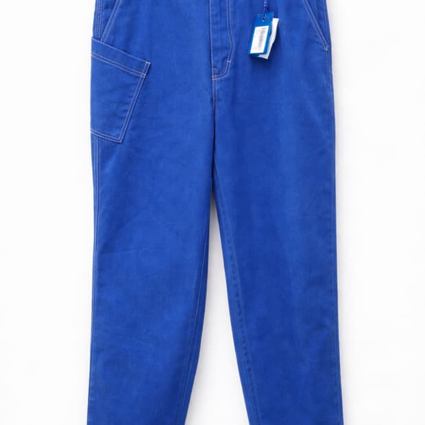 ADERERROR 블루 코튼 팬츠 A4