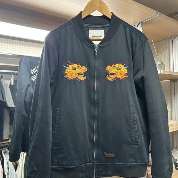 최종가격 에스피오나지 이순신 거북선 스카쟌 수베니어자켓 블랙 L