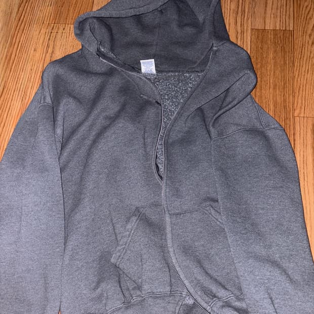 러셀 후드집업 다크그레이xl