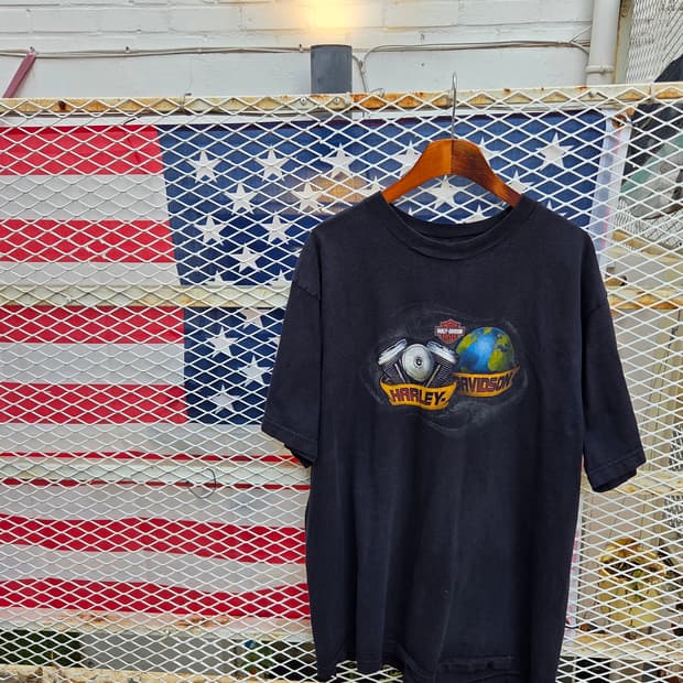 00s Harley Davidson 할리 데이비슨 반팔 티셔츠