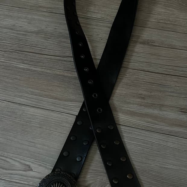 Shield Buckle Belt