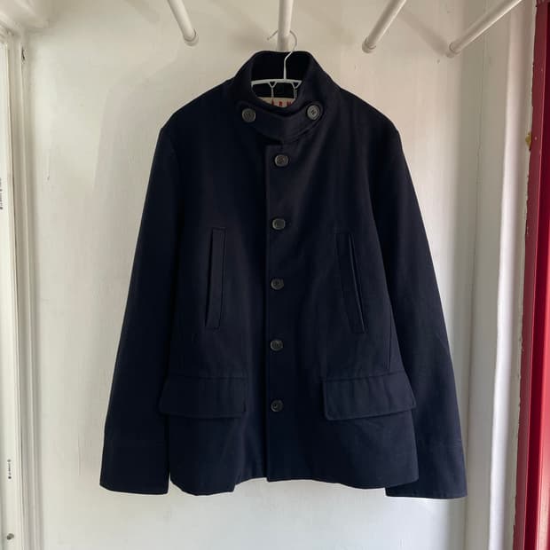 마르니 울 버튼업 자켓