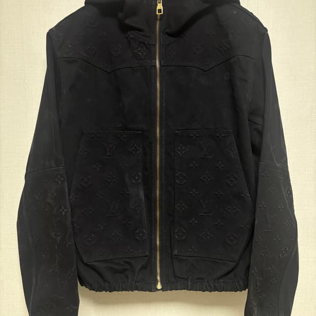 [50/새상품급] 루이비통 모노그램 카펜터 데님 후드집업 자켓