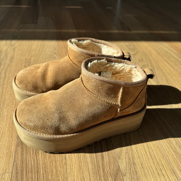 [UGG] 어그 플랫폼 미니 부츠 US7