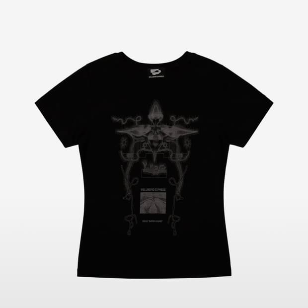 웰빙익스프레스 Digital Tattoo Tee 블랙