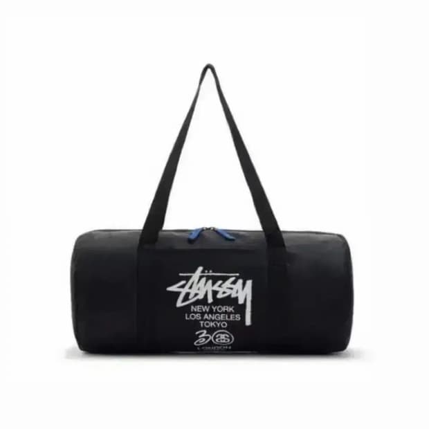스투시 30주년 더플백 잡지부록 - 숄더 원통형 백