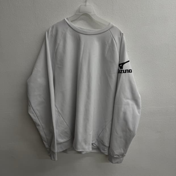 미즈노 트레이닝 흰색 롱슬리브 2XL