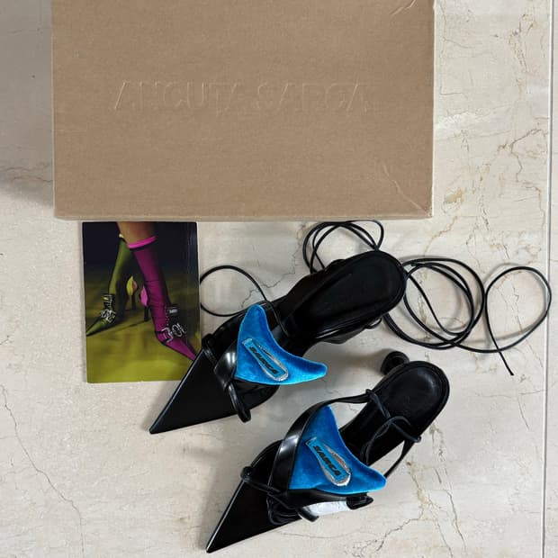 Ancuta Sarca Tallulah Ankle Tie Sandals