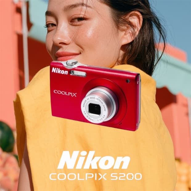 니콘 쿨픽스 S200 NIKON COOLPIX S200 빈티지 디카