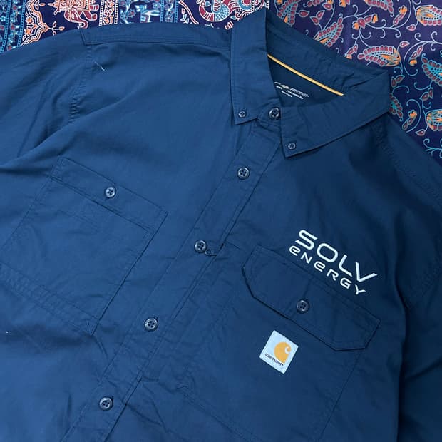 Carhartt Relaxed Fit Navy Shirts