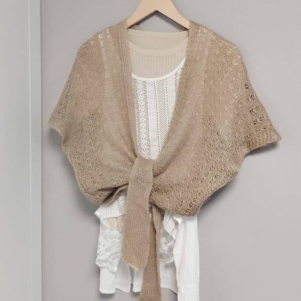 골지 니트 반팔티