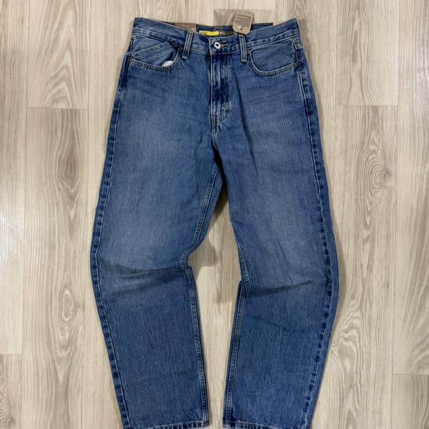 리바이스 실버탭 루즈 데님 팬츠 인디고