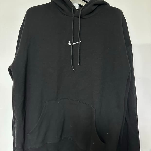 나이키 블랙 후드티