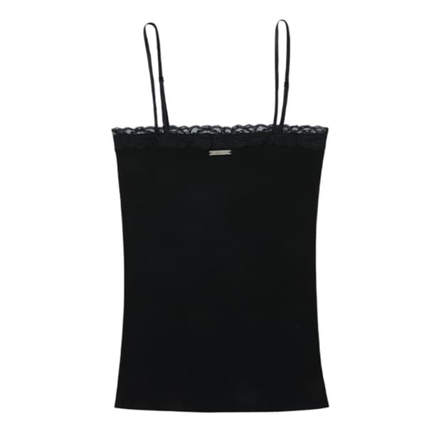 보헤미안서울 레이스 슬리브리스 블랙 lace sleeveless