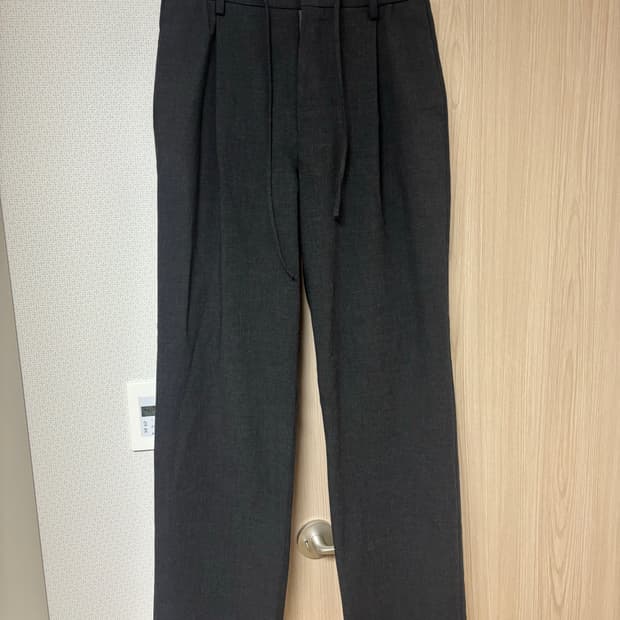 (2) 어나더오피스 하바나 슬랙스 헤더 그레이