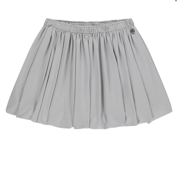 038 JERSEY PUMPKIN SKIRT LIGHT GREY