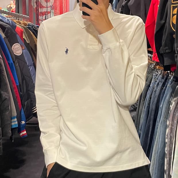 [IM]Polo RalphLauren 폴로랄프로렌 화이트 카라T