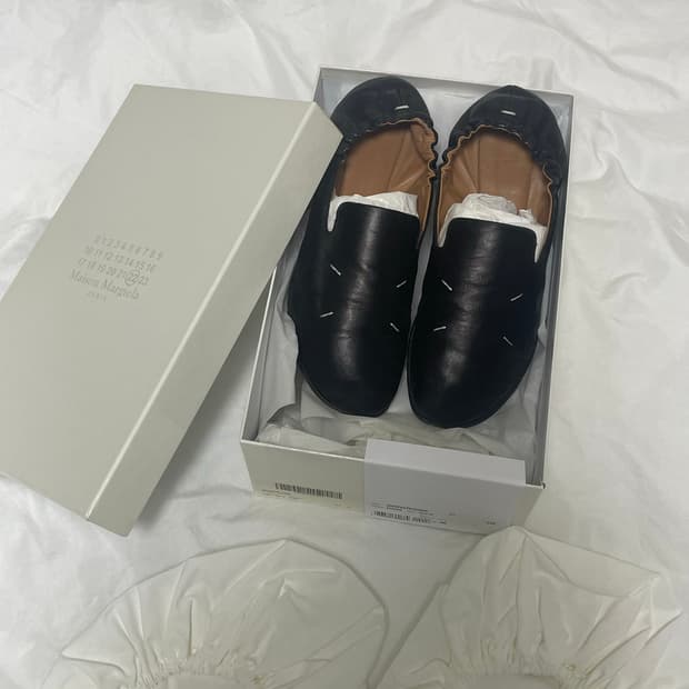 메종마르지엘라 키키슬립온 플랫 슈즈 36 230