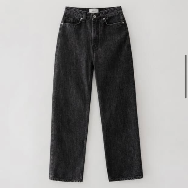 노멜렛 프렌치 블랙 켈리 데님 2사이즈