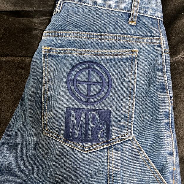 플라스틱프로덕트 페인터데님 중청 M